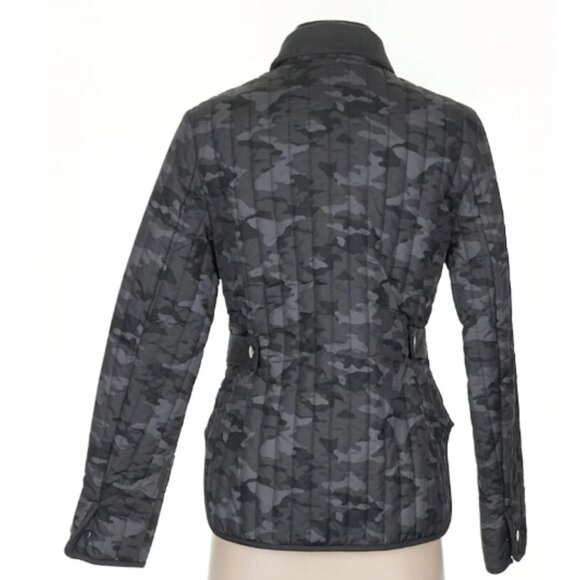 BANANA REPUBLIC Camo Quilted Full Zip Jacket XS Excellent Condition - Picture 4 of 6